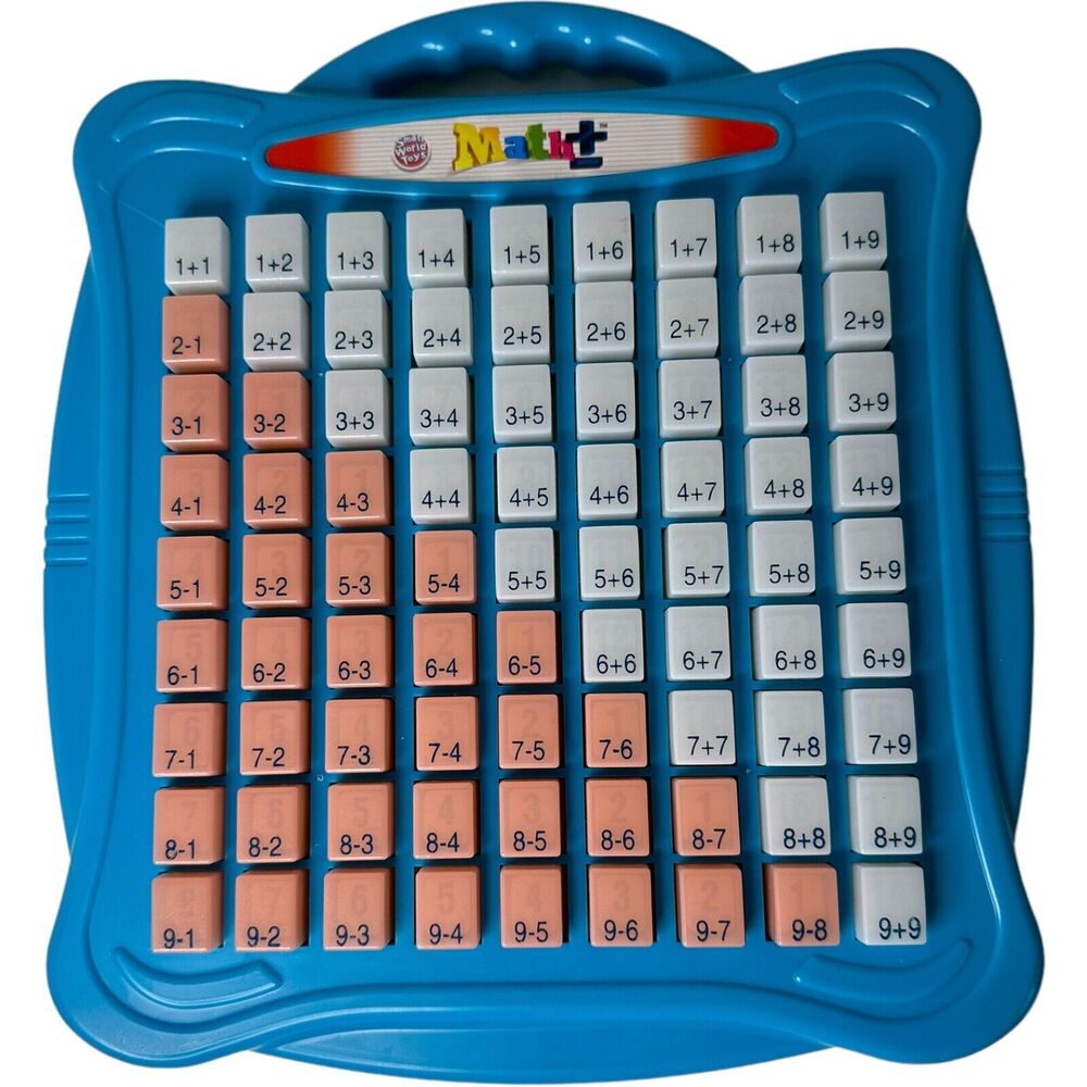 Small World Toys Vintage 1990s Magic Math + Addition Subtraction Learning Toy